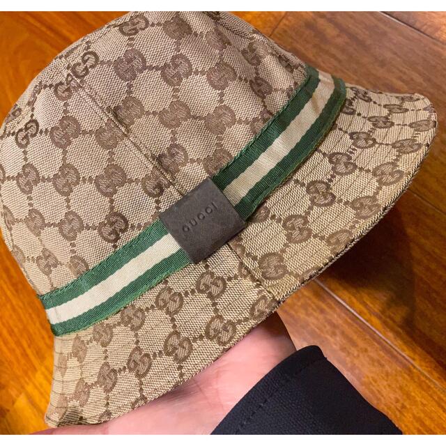 Gucci(グッチ)の大人気！gucci グッチ　モードスト系　総柄　バケットハット メンズの帽子(ハット)の商品写真