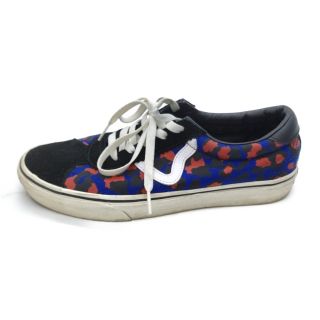 ヴァンズ(VANS)のVANS ヴァンズ Vans Sport ヴァンズスポーツ レオパード柄ローカットスニーカー ブラック/ブルー US8.5 VN0A4BU6XNE(スニーカー)