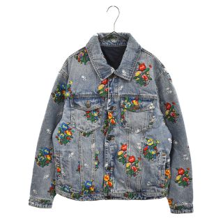 KITH - KITH キス 21SS Ellis Denim Jacket 花柄 フローラル刺繍 ...