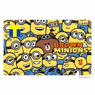 Tカード（BROWN&MINIONS）(カード)