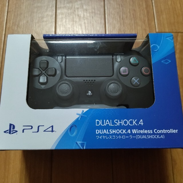 PS4純正　ワイヤレスコントローラ　黒（DUALSHOCK4）新品未開封