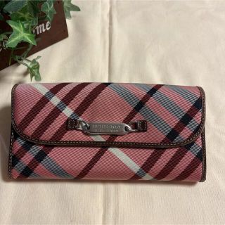 バーバリーブルーレーベル(BURBERRY BLUE LABEL)のバーバリー長財布　BURBERRY　BLUELABEL   財布(財布)