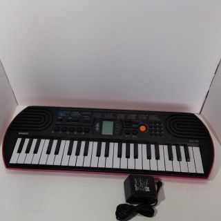 値下げしました【超美品】CASIO　ミニキーボードＳＡ76　ピンク