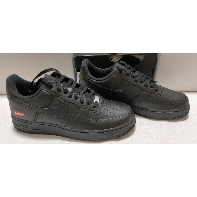 supreme nike air force 1 black 27cm 新品-