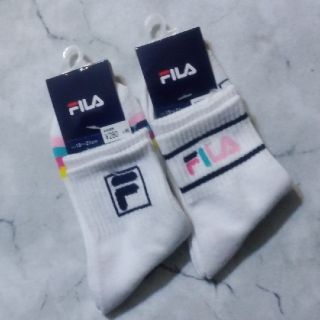 フィラ(FILA)のFILA　靴下　子供　19〜21センチ　2足(靴下/タイツ)