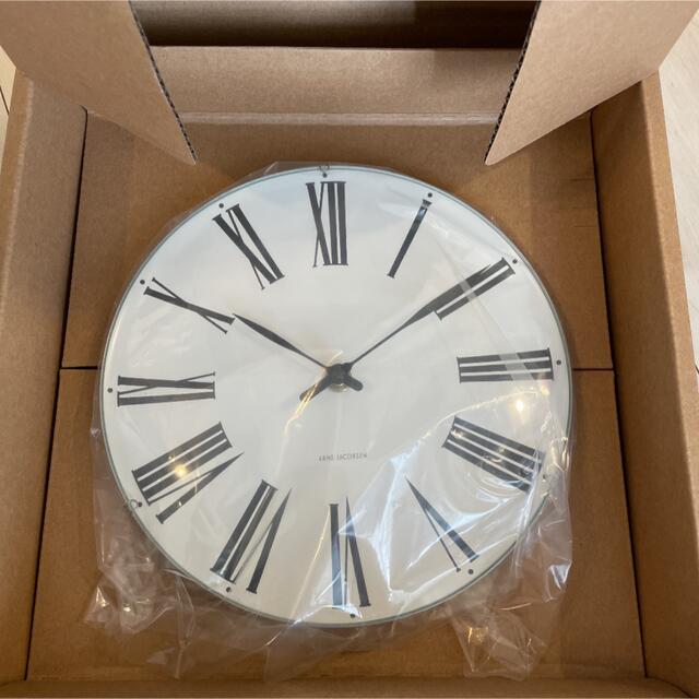 新品ヤコブセン Roman 21㎝ 掛時計 - 掛時計/柱時計