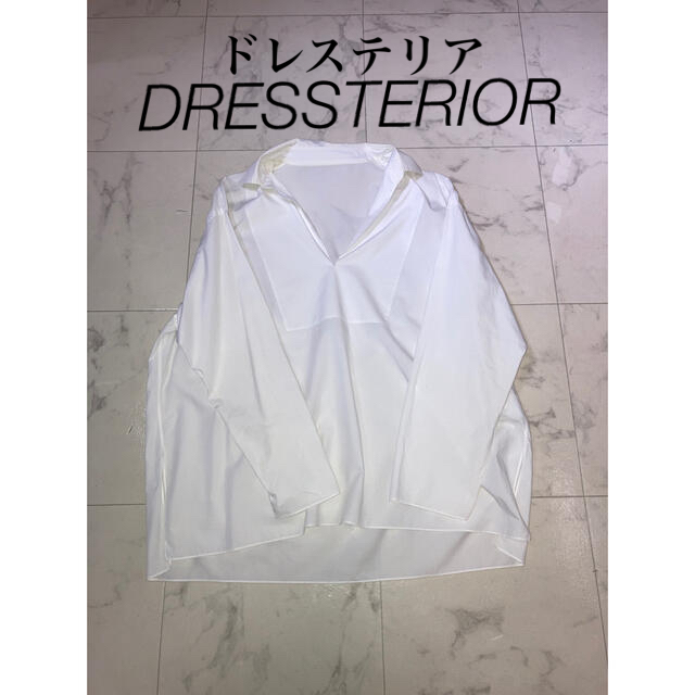 DRESSTERIOR(ドレステリア)のDRESSTERIOR  スキッパーシャツ レディースのトップス(シャツ/ブラウス(長袖/七分))の商品写真