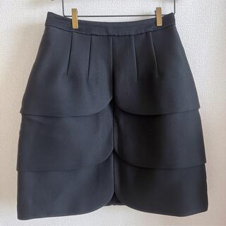 トゥモローランド(TOMORROWLAND)の新品未使用　CO コー　ウロコデザイン　スカート(ひざ丈スカート)