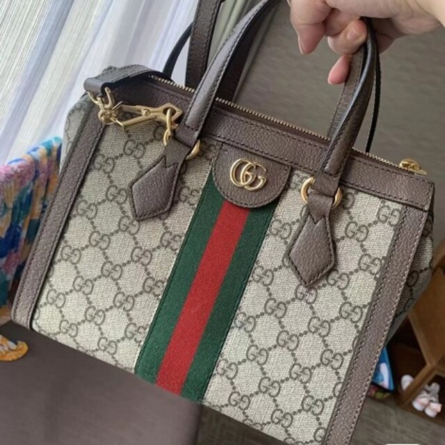 最安値挑戦！】 GUCCI トートバッグ スモール GG ハンドバッグ - www