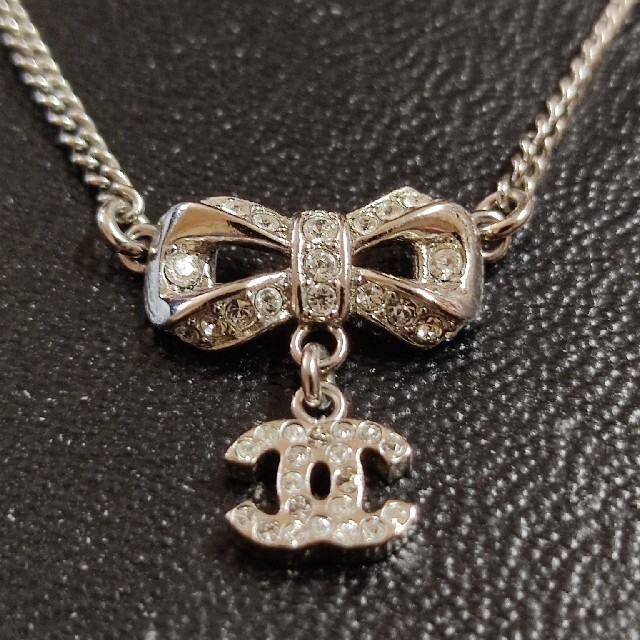 CHANEL ネックレス リボン ココマーク CHANEL ネックレス リボン ココマーク