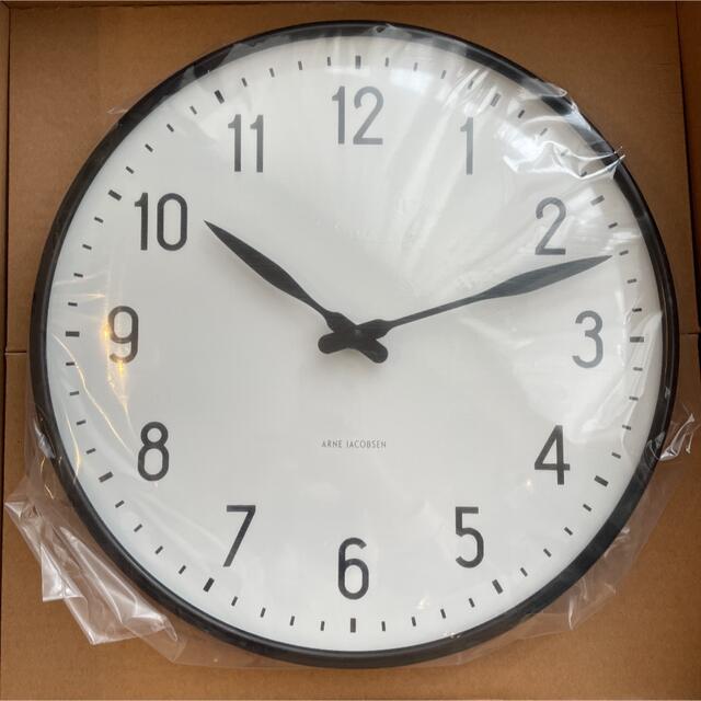 Arne Jacobsen(アルネヤコブセン)の新品未使用　アルネヤコブセン　時計　29センチ インテリア/住まい/日用品のインテリア小物(掛時計/柱時計)の商品写真