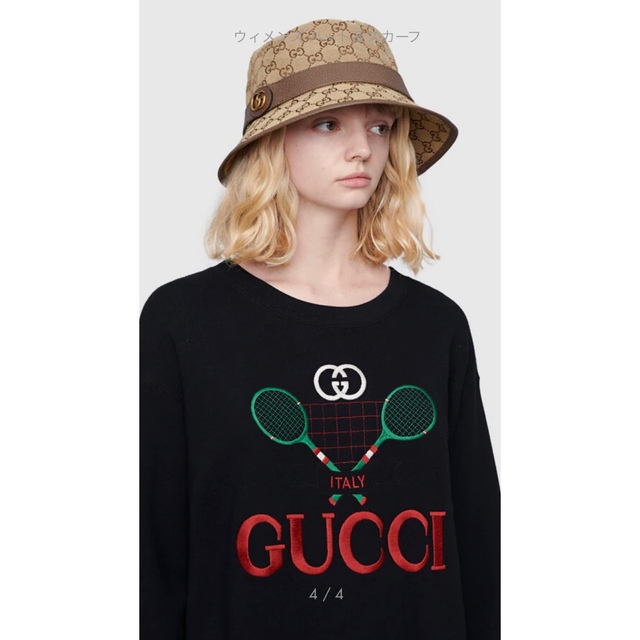 Gucci - GUCCIバケットハット GGキャンバスフェドラハットの通販 by 購入のみです｜グッチならラクマ