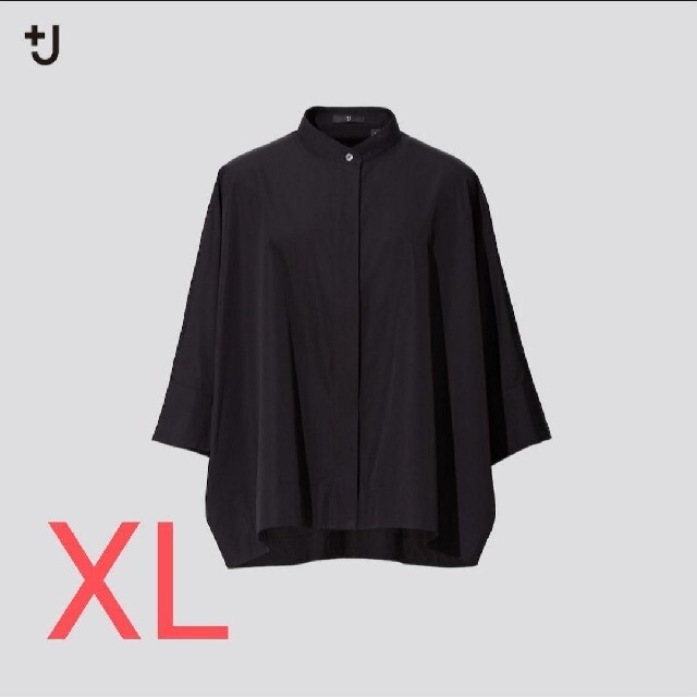 UNIQLO(ユニクロ)のユニクロ +J スーピマコットンドルマンスリーブシャツ XL レディースのトップス(シャツ/ブラウス(長袖/七分))の商品写真