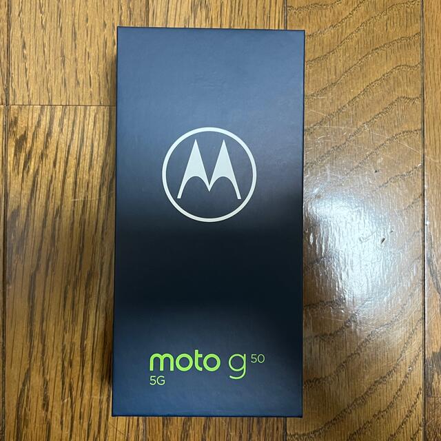 100%正規品 新品未開封 - Motorola Motorola 5G g50 moto スマートフォン本体
