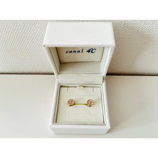 セオリー(Theory)のフラワー　ゴールドピアス(ピアス)