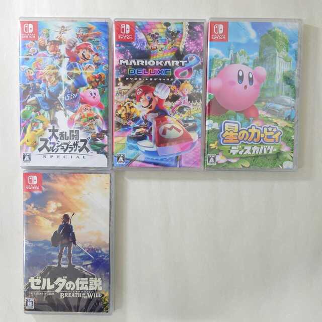 Nintendo Switch ソフト 4本セット 1