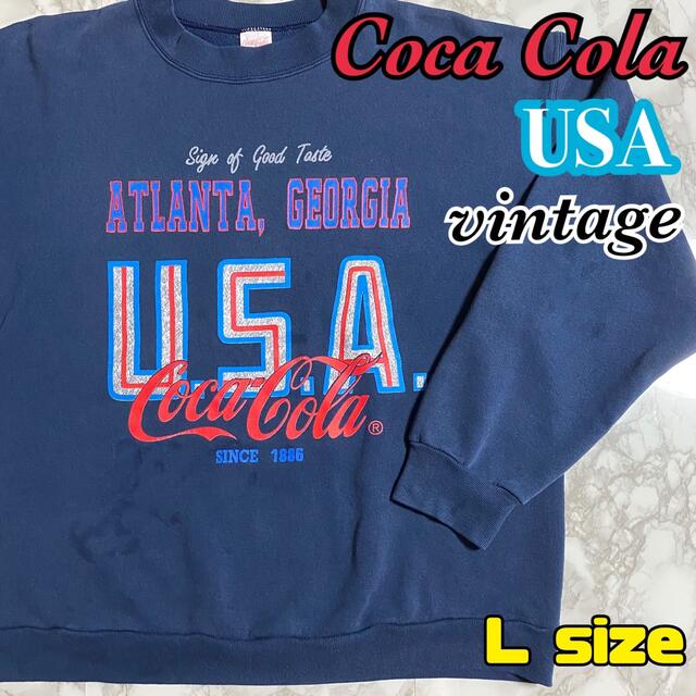 コカ・コーラ - USA Cara Cola コカコーラ 90'sビンテージ トレーナー ...