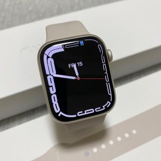 Apple Watch - Apple Watch Series 7 GPS モデル 45mmスターライトの