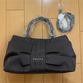 トッカ(TOCCA)のトッカRIBBON KNOT MINI BAG ミニバッグ(ハンドバッグ)