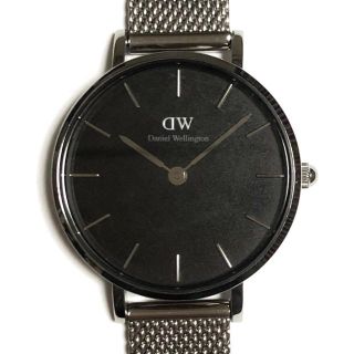 ダニエルウェリントン(Daniel Wellington)のダニエルウェリントン 腕時計美品  - 黒(腕時計)