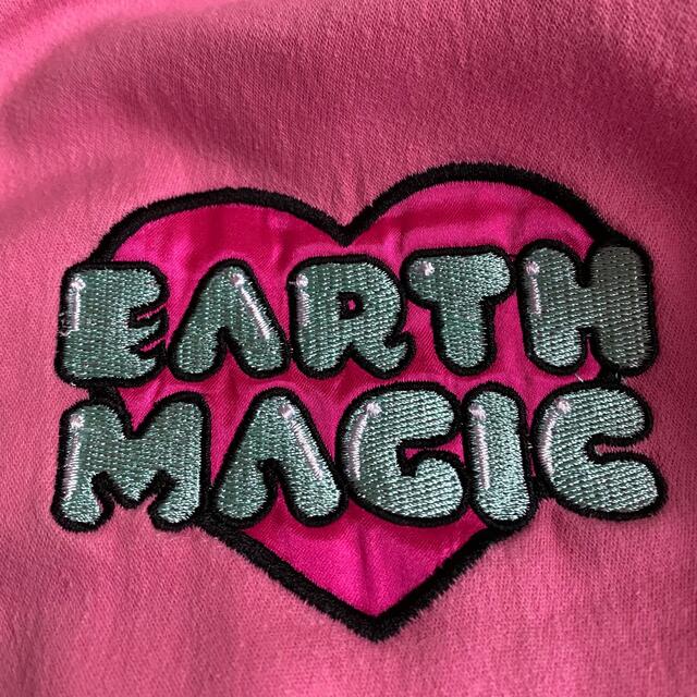 EARTHMAGIC(アースマジック)のアースマジック　クマ耳パーカー　140 キッズ/ベビー/マタニティのキッズ服女の子用(90cm~)(ジャケット/上着)の商品写真