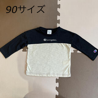 チャンピオン(Champion)の【中古】Champion ロンT 90サイズ(Tシャツ/カットソー)