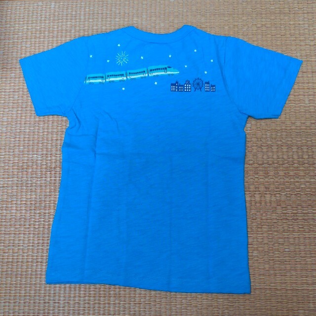 motherways(マザウェイズ)のマザウェイズ　Tシャツ２枚セット　120サイズ 電車　新幹線　新品タグ付き キッズ/ベビー/マタニティのキッズ服男の子用(90cm~)(Tシャツ/カットソー)の商品写真