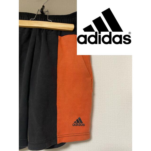 adidas(アディダス)の☆ アディダス　adidas ハーフパンツ　ブラック　オレンジ　S メンズのパンツ(ショートパンツ)の商品写真