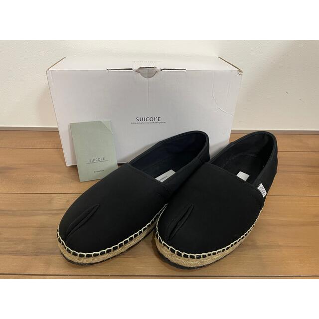 suicoke(スイコック)の【美品！新品・未使用】SUICOKE TABI エスパドリーユ メンズの靴/シューズ(スリッポン/モカシン)の商品写真