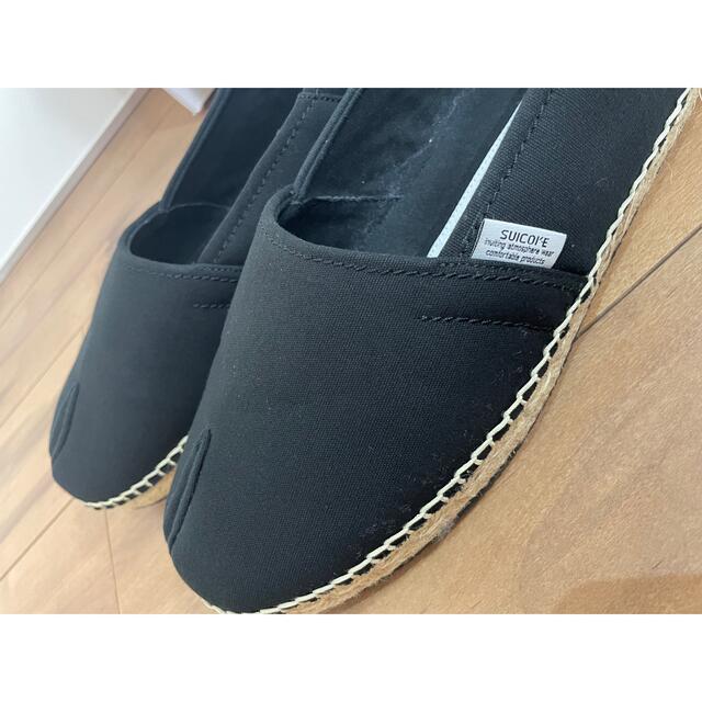 【美品!新品・未使用】SUICOKE TABI エスパドリーユ 定価24150円 エスパドリーユ美品♪♪
