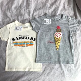 【新品未使用】Tシャツ2枚セット(Tシャツ/カットソー)