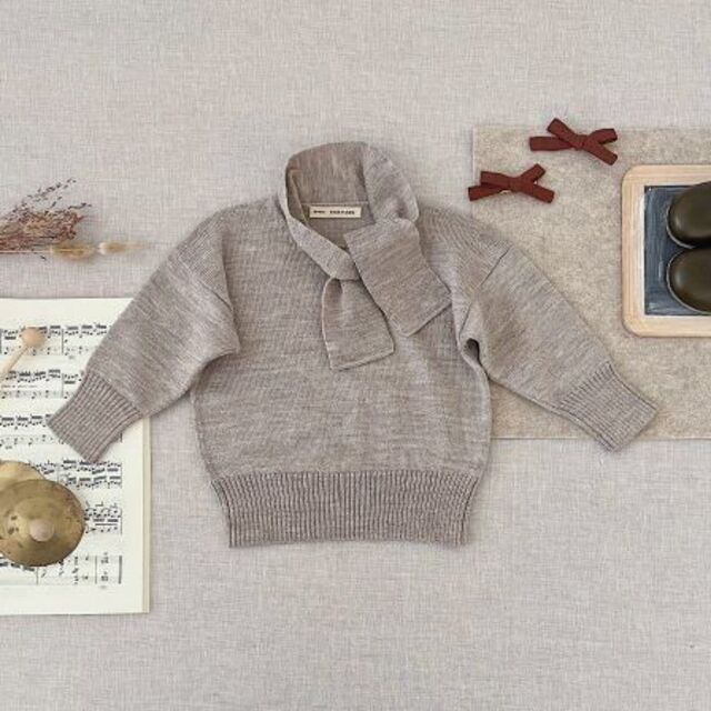 SOOR PLOOM(ソーアプルーム)の新品soor ploom Capucine Pullover,4y キッズ/ベビー/マタニティのキッズ服女の子用(90cm~)(ニット)の商品写真