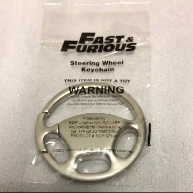 廃盤・稀少・非売品】FAST&FURIOUS ハンドル キーチェーン 廃盤・稀少・非売品】FAST&FURIOUS ハンドル キーチェーン