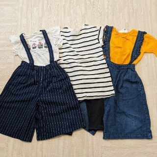 ジーユー(GU)のGU 110 女の子　夏服　まとめ売り(Tシャツ/カットソー)