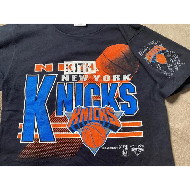 GLAMOURkith boxロゴ ヴィンテージ Tシャツ New York Knicks