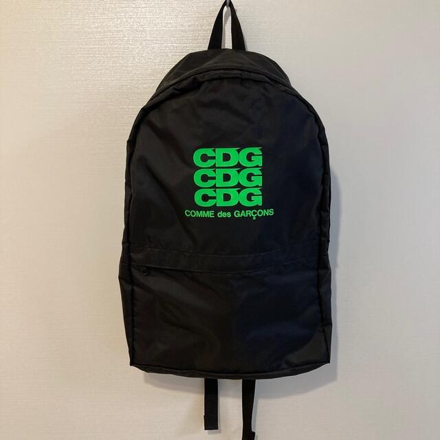 CDG コムデギャルソン バックパック ブラック グリーン