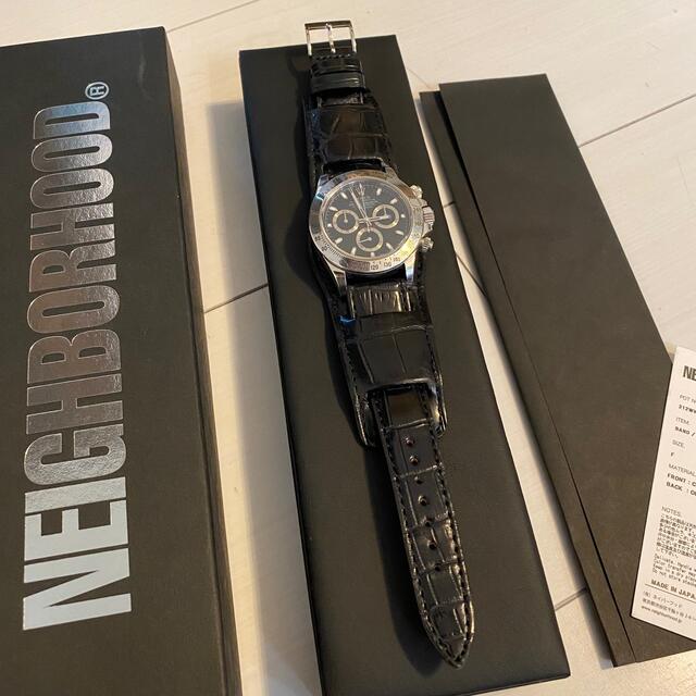 NEIGHBORHOOD】新品 LEATHER EMB WATCH BAND www.bvmpp.com