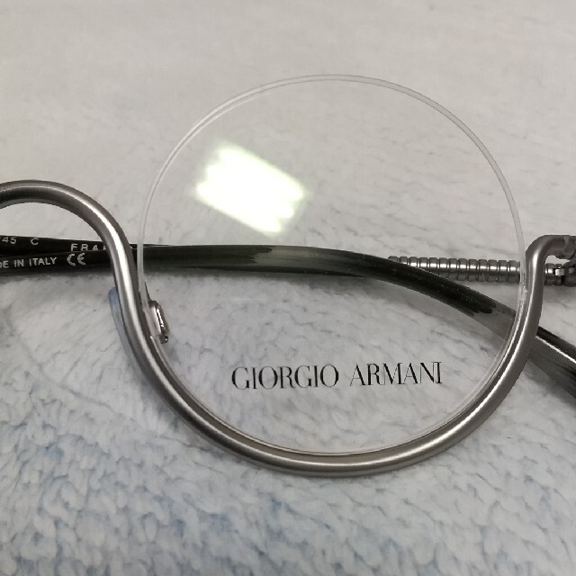 Emporio Armani(エンポリオアルマーニ)のアルマーニの伊達メガネです!未使用 メンズのファッション小物(サングラス/メガネ)の商品写真