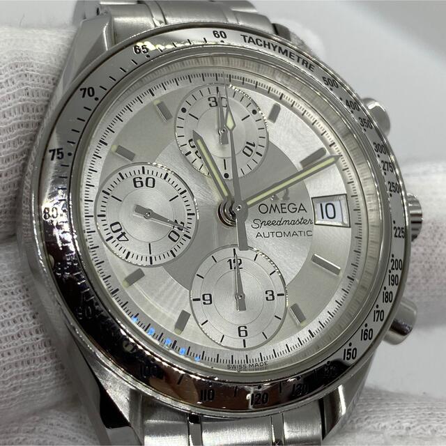 OMEGA オメガ スピードマスター デイト 白文字盤 3513.30 人気の春夏