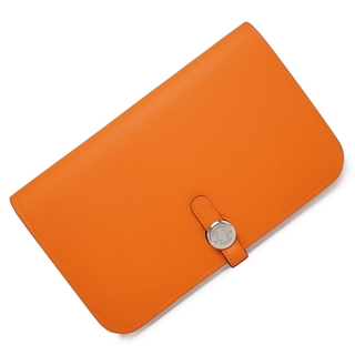 エルメス ドゴン 財布(レディース)（オレンジ/橙色系）の通販 55点 