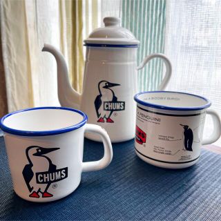 CHUMS - 未使用品 チャムス CHUMS ホーローポット マグカップ(2種