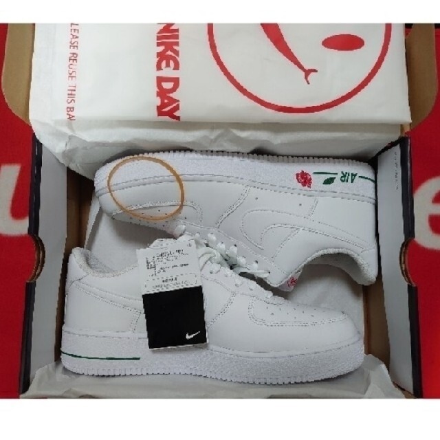 28cm????AIR FORCE 1 LOW ROSE "WHITE BAG"