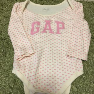 ベビーギャップ(babyGAP)のベビーGAP、長袖肌着 女の子用 80cm(肌着/下着)