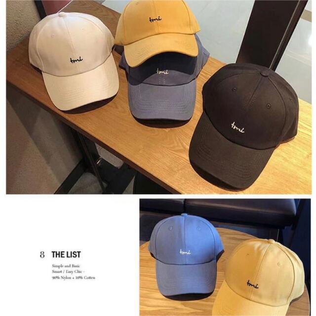 レディースキャップ 韓国 カジュアル キャップ 日よけ 帽子 ブルー レディースの帽子(キャップ)の商品写真
