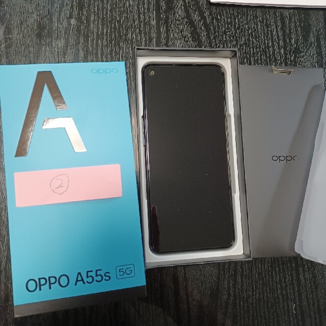 OPPO A55s 5G ブラック 64 GB 新品　版