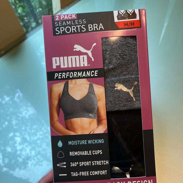 PUMA(プーマ)の新品未使用⭐️プーマスポーツブラMサイズ レディースの下着/アンダーウェア(ブラ)の商品写真