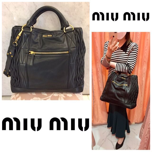 miumiu ハンドバッグ　2way