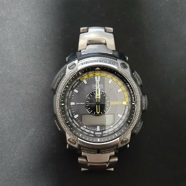 CASIO - カシオ CASIO pro trek PRW-5000T ジャンクの通販 by ポケモン