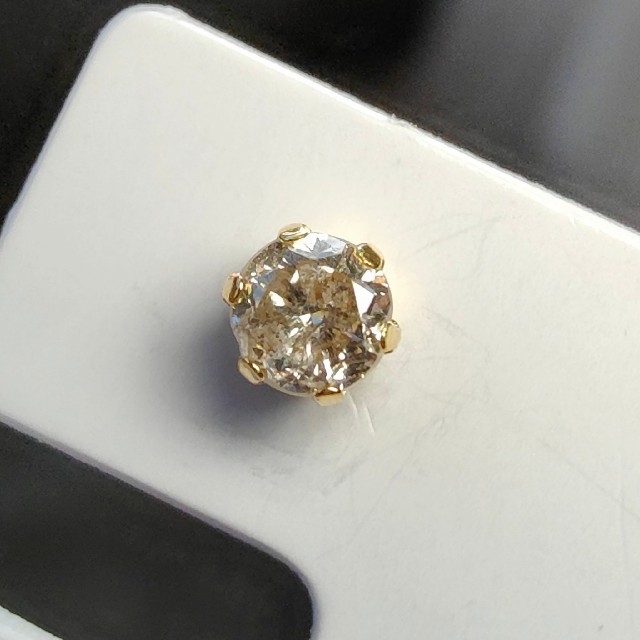 No.755 K18YGダイヤモンド 0.40ct 8