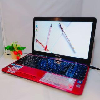 トウシバ(東芝)の爆速SSD搭載　快適ノートパソコン　WINDOWS10　便利な10キー有り(ノートPC)